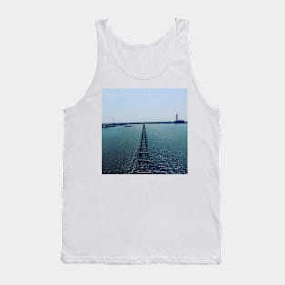 Beesley's Point Bridge from a Drone Tank Top
